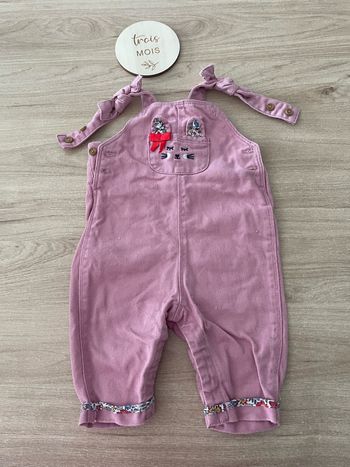 Salopette bébé fille sergent major taille 3 mois