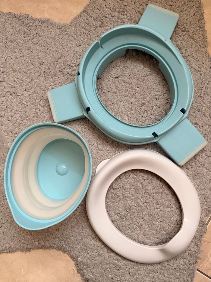 Pot bébé portable pliable – idéal pour l’apprentissage de la propreté – avec sacs - photo numéro 4