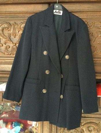 tailleur bleu