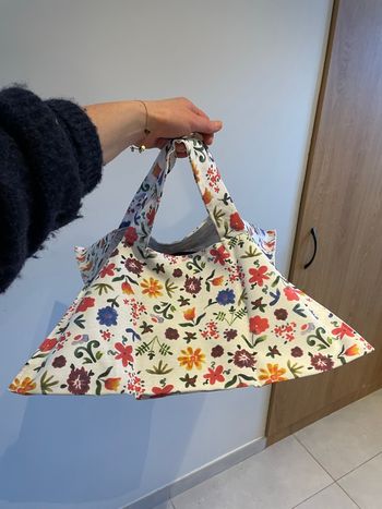 Sac à tarte fleuri 
