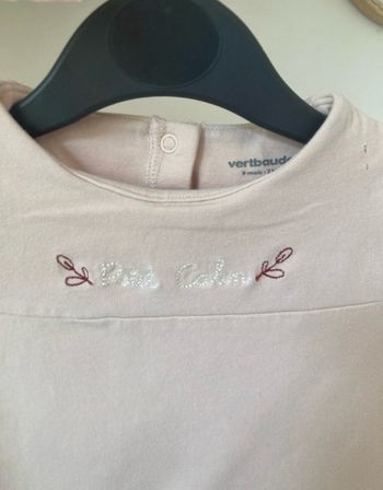 Bodie t-shirt manches longues rose pale verbaudet