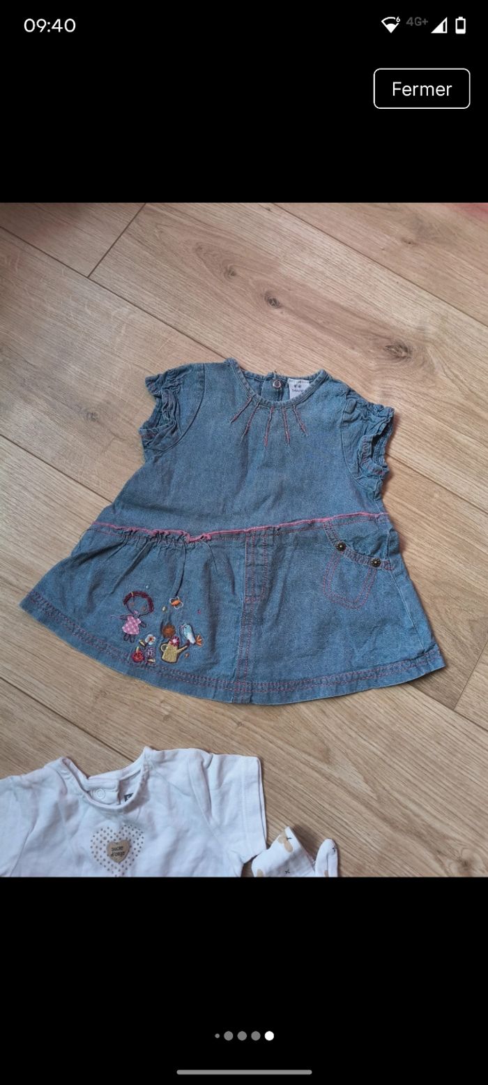 Lot vêtements bébé fille taille 3 mois - photo numéro 10