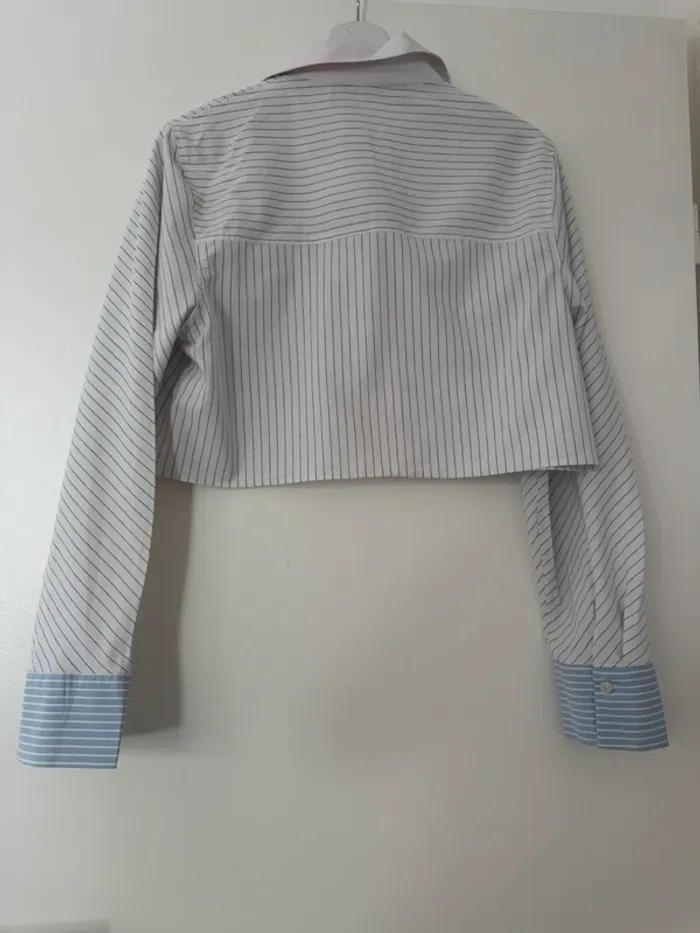 Chemise crop top - photo numéro 2