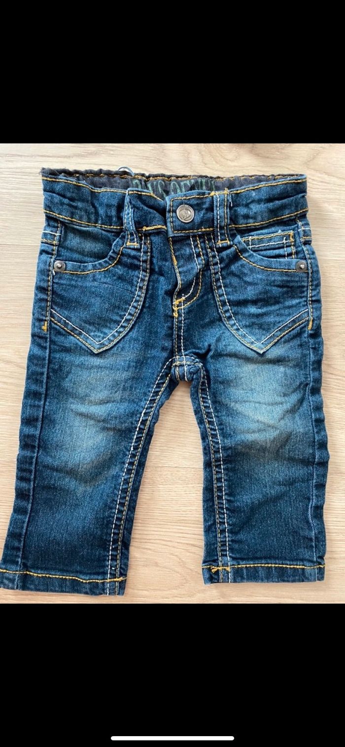 Ensemble chemise et jean 6 mois - photo numéro 2