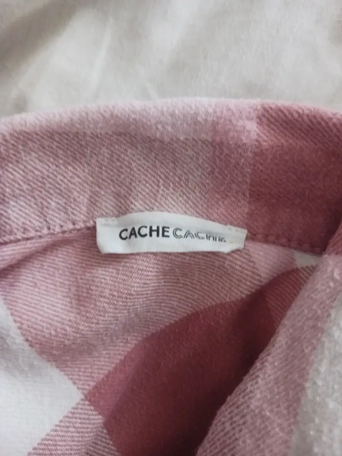 Surchemise femme Taille 34 rose Cache cache - photo numéro 3