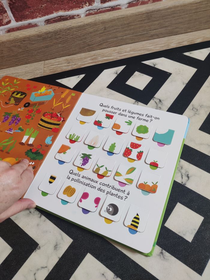 Livre à rabats La ferme - Bout'chou - photo numéro 5