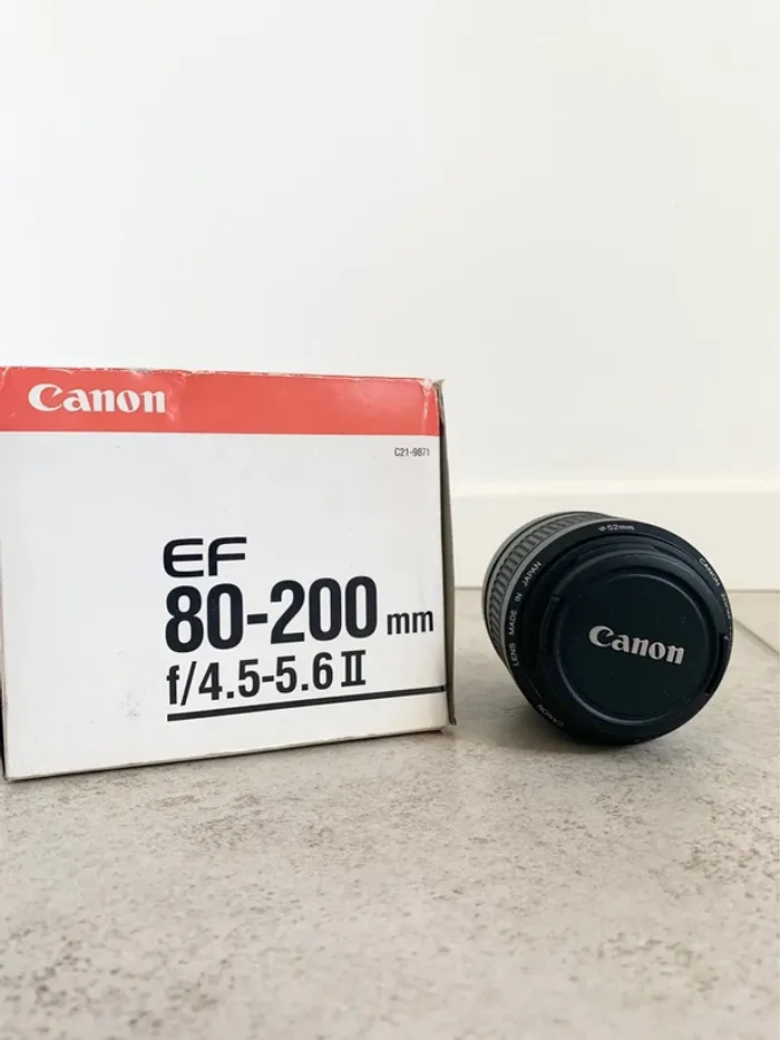 Objectif canon EF 80-200mm f/4.5-5.6 II - photo numéro 4