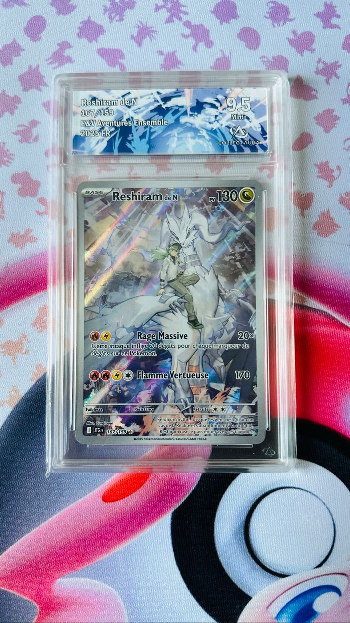 Reshiram De N 167 collectaura 9.5