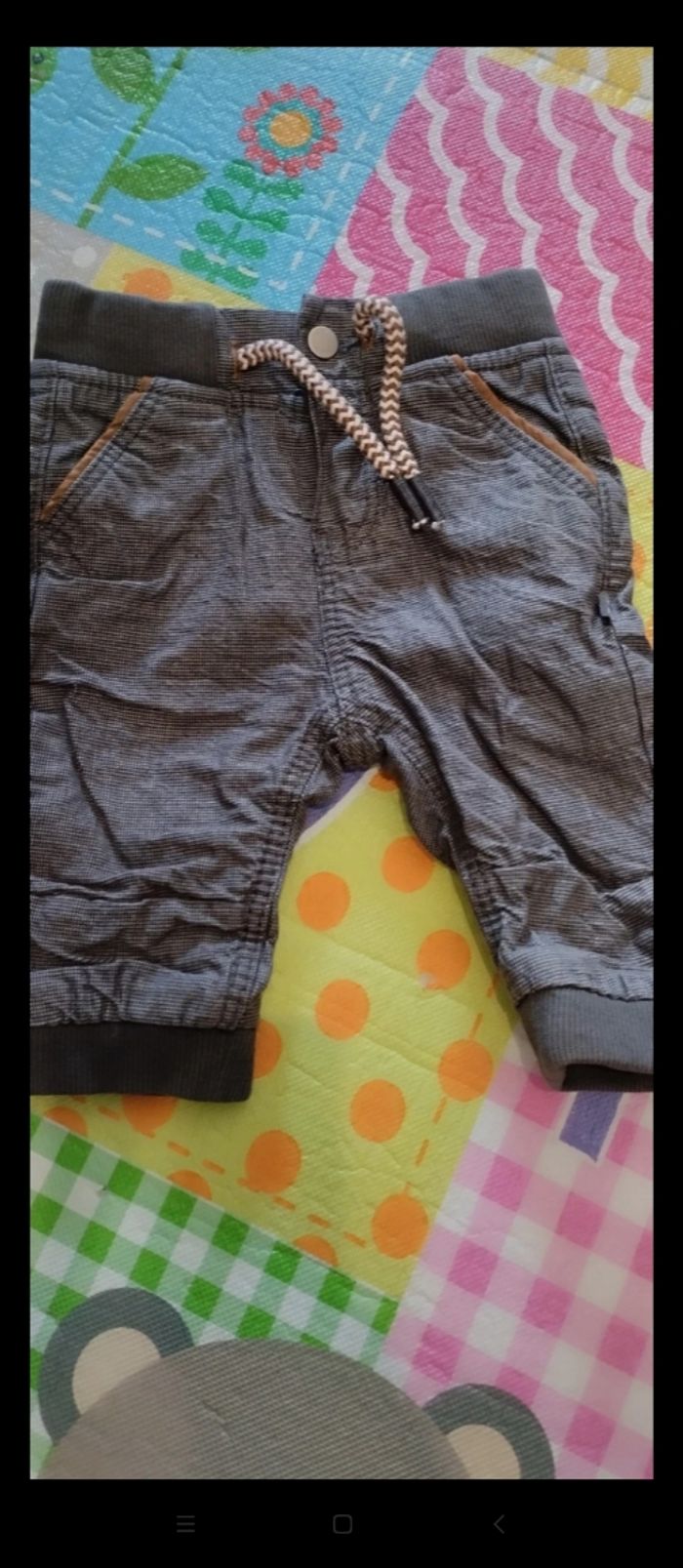 Pantalon bébé garçon 3 mois