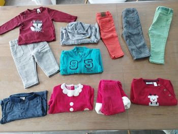 Lot garçon hiver 9 mois