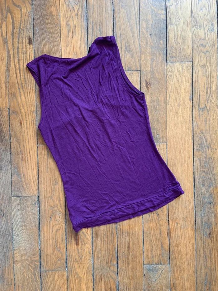 Blouse violette mim taille 38 m - photo numéro 7