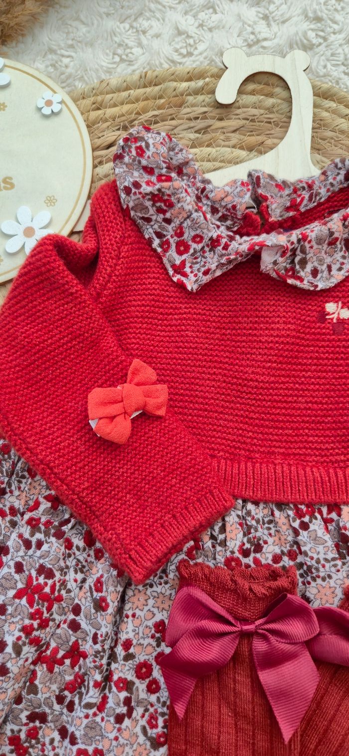 Ensemble robe sergent major 9 mois - photo numéro 3