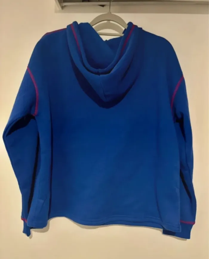 Sweat à capuche bleu Élite by Undiz - Taille M - photo numéro 6
