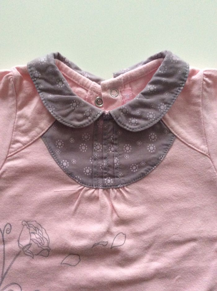 T-shirt col Claudine - photo numéro 3