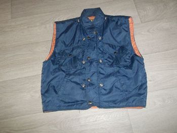 Gilet anorak TOM & SCOTT bleu marine taille M BE
