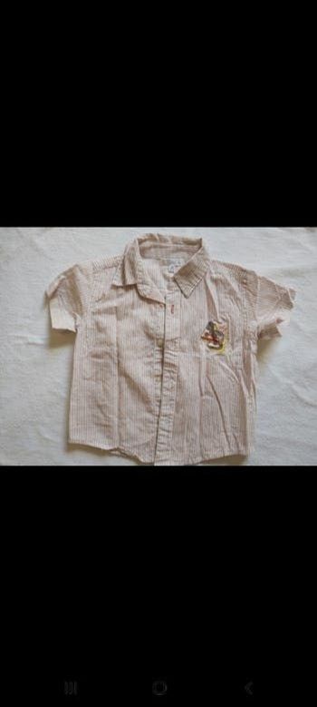 Chemise manche courte 18 mois