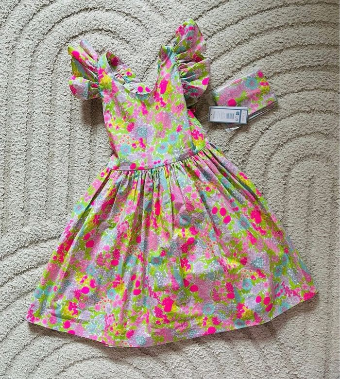 Lot de trois robes Jacadi taille 6 ans - photo numéro 2