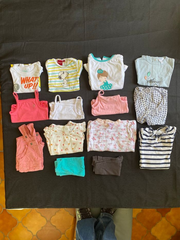 Lot de vêtements été fille 3 mois - photo numéro 1