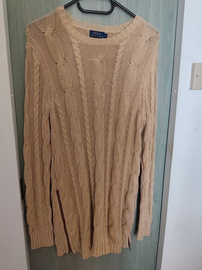 Pull torsadé femme