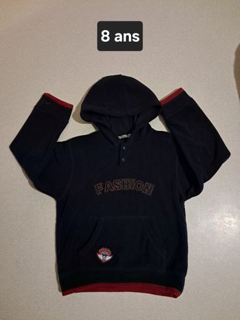Pull polaire 8 ans y-long
