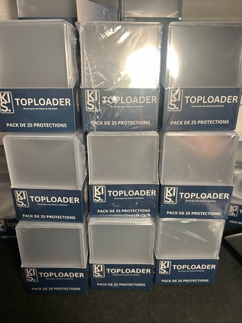 Lot 9 Packs Toploaders Premium Ultra Transparent KIS