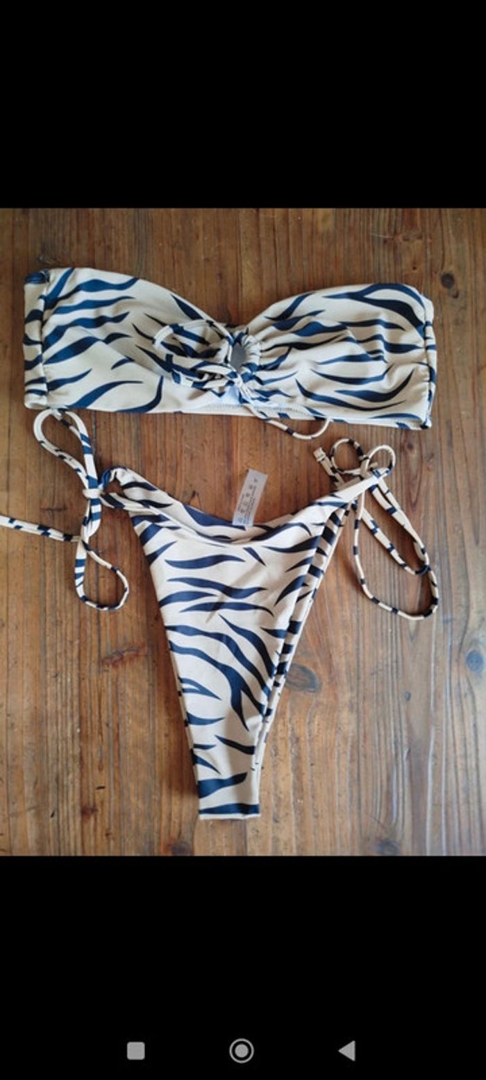 Ensemble 2 pièces maillot de bain XL  femme neuf