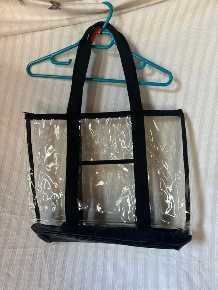Grand sac transparent