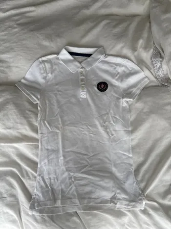 Polo femme abercrombie & fitch blanc en parfait état XS