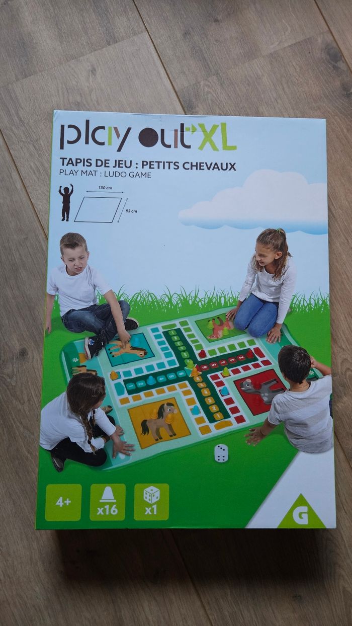 Jeu petit chevaux intérieur et extérieur.