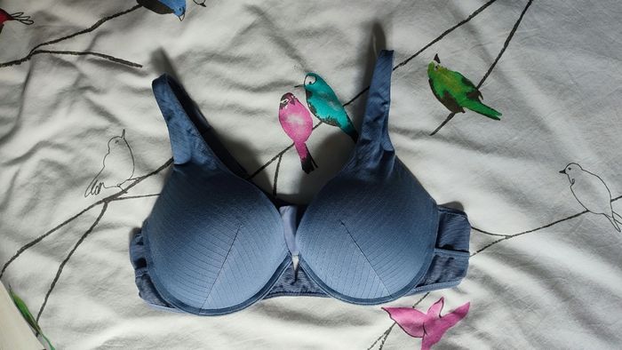 Soutien gorge bleu Etam