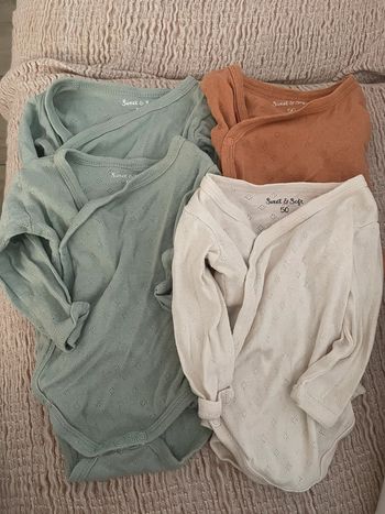 Lot bodies mixte Zeeman 1 mois