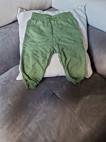 Pa talon jogging vert bébé 12 mois