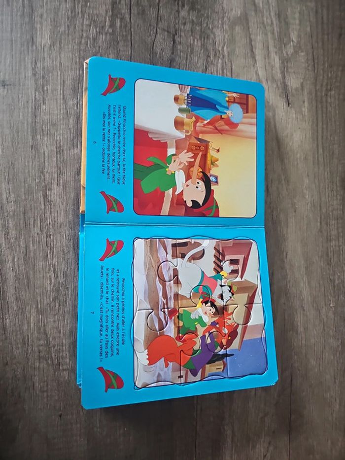 Livre puzzle pinocchio - photo numéro 3