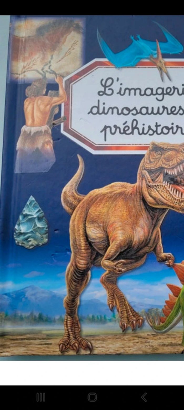 Livre L'Imagerie Dinosaures et Préhistoire avec 10 pages interactives (49) - photo numéro 7