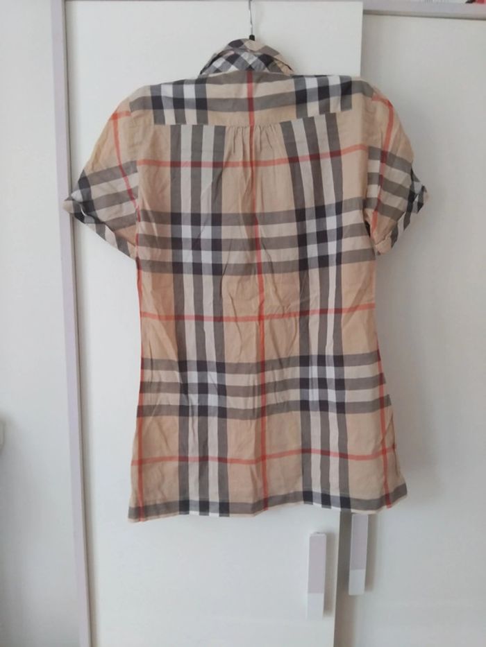 Blouse Burberry t14ans 100%coton - photo numéro 8