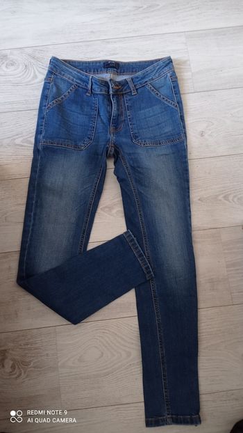 Jean slim Kiabi taille haute 36 très bon état