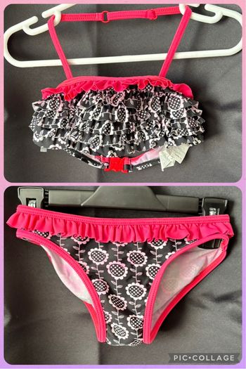 Maillot de bain 2 pièces Lovely Girl – Motif fleurs