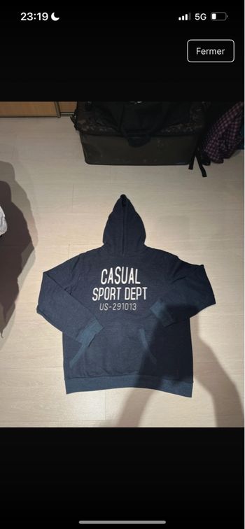 sweat à capuche