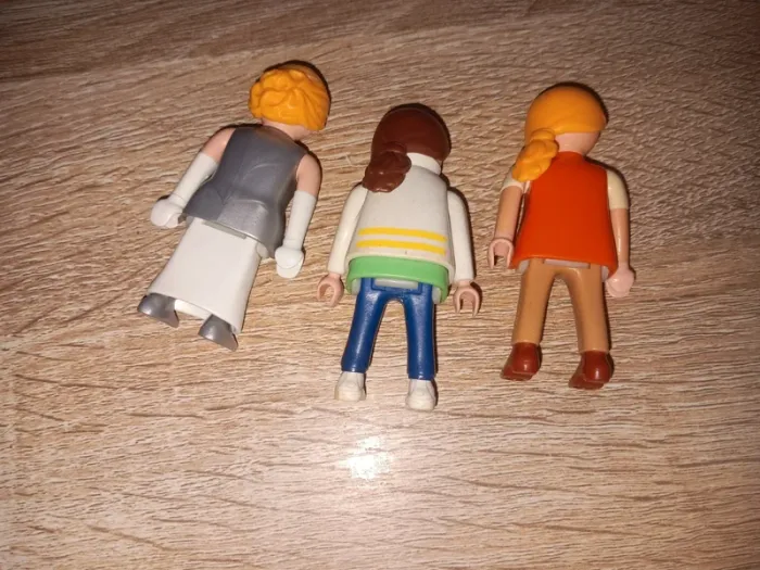 Figurines vintage Playmobil lot de 3 personnages - photo numéro 2