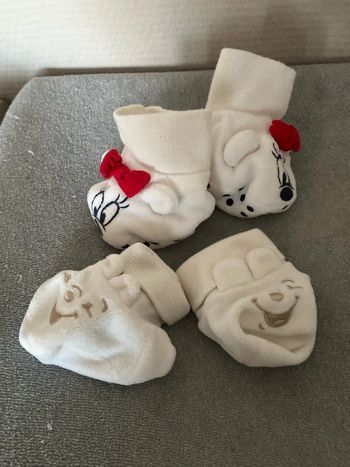 Lot 2 paires chaussons