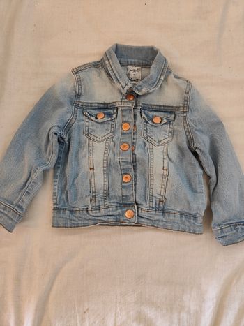 Veste en jean claire 24-36 mois 98cm