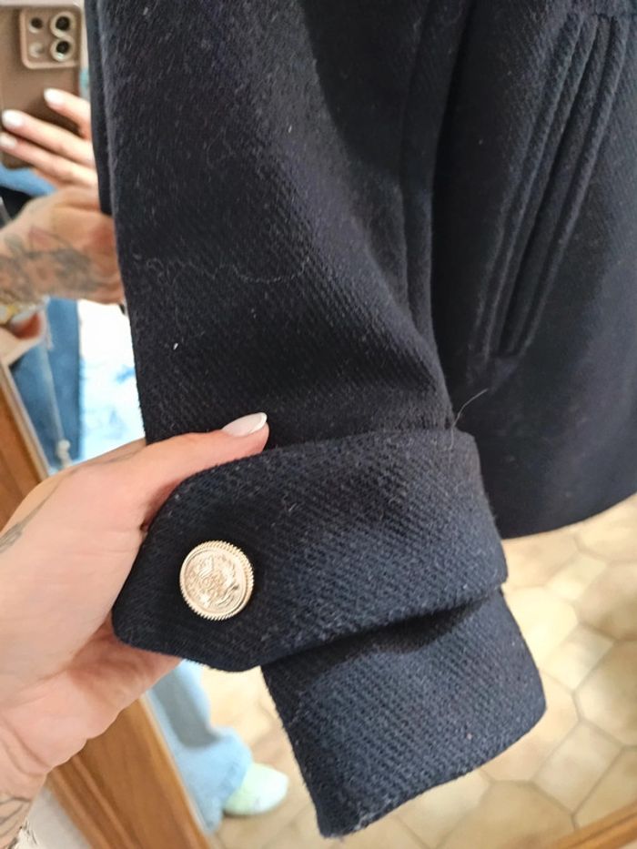 Manteau bleu marine bonobo - photo numéro 2