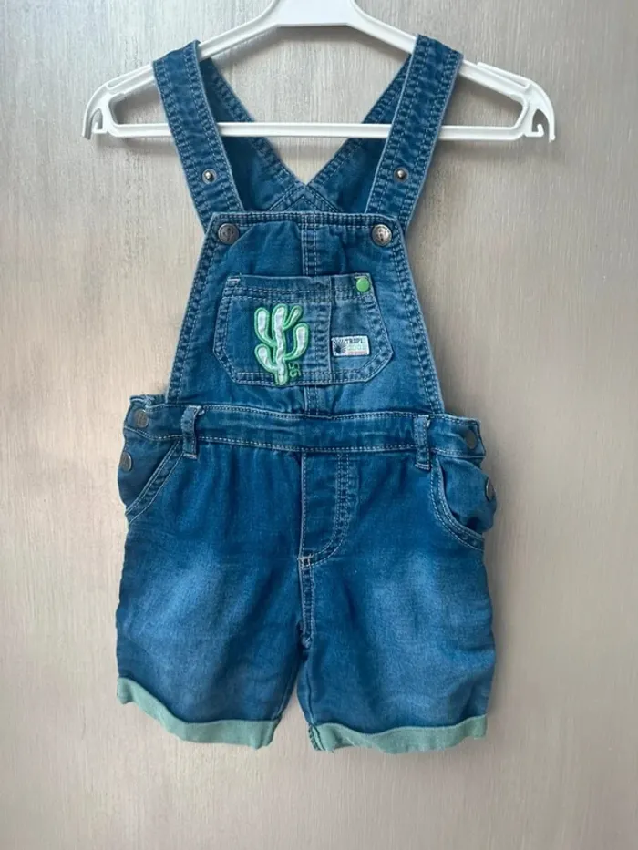 Salopette en jean légère 2 ans orchestra - photo numéro 3