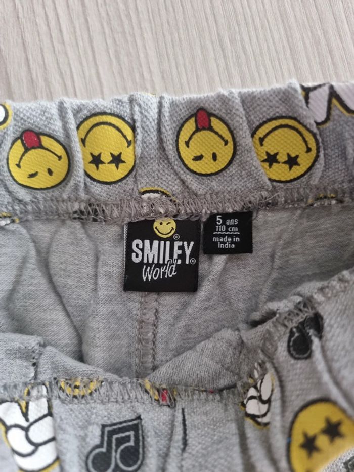 Short gris Smiley - Orchestra - Taille 5 ans - photo numéro 2