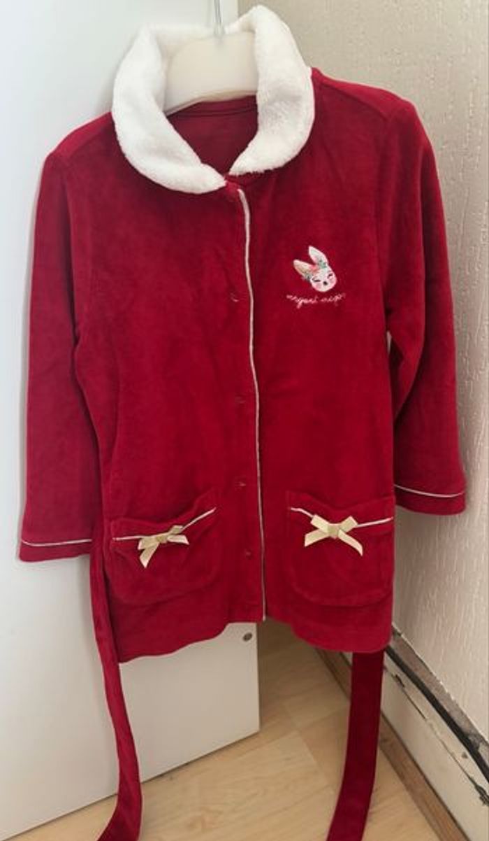 Robe de chambre Noël fille 98 cm sergent major - photo numéro 4