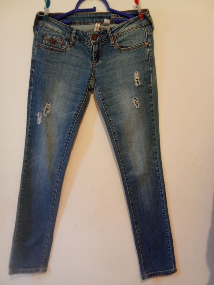 Jean de femme taille 36 marque Jean de marque Mango - photo numéro 3