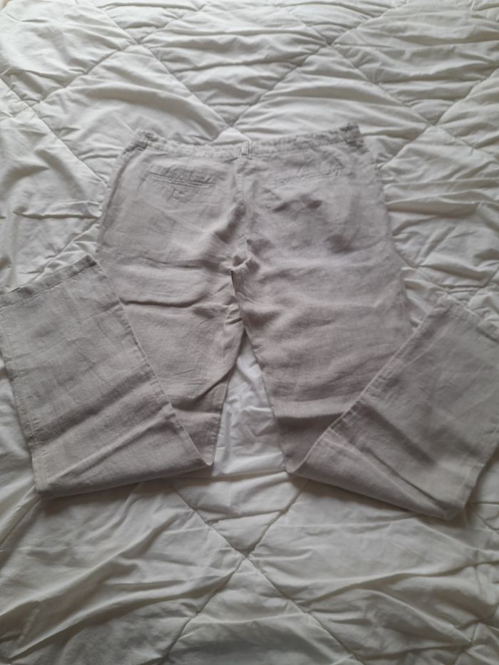Pantalon slim w36/l32 lin 100% taille 46 neuf - photo numéro 3