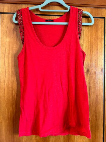 Débardeur rouge 38 IKKS