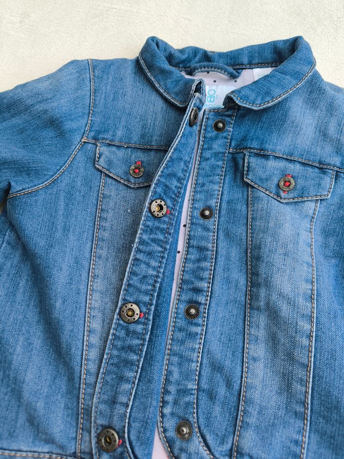 Veste en jean fille Obaibi 3 ans - photo numéro 5