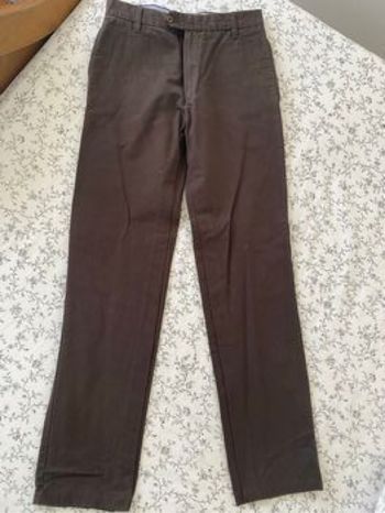 Pantalon marron chocolat Café Coton